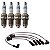 Kit Cabo E Vela Quantum 1.8 8v Ap1800 87 88 Gasolina Bosch - Imagem 1