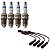 Kit Cabo E Vela Siena G1 1.0 8v Fiasa 99 00 Gasolina Bosch - Imagem 1