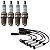 Kit Cabo E Vela Passat 1.6 8v  1986 1987 1988 Gasolina Bosch - Imagem 1