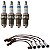 Kit Cabo E Vela Uno G1 1.5 8v  1991 1992 1993 Gasolina Bosch - Imagem 1