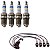 Kit Cabo E Vela Parati G4 1.8 8v Ap 2007 2008 Flex Bosch - Imagem 1