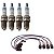 Kit Cabo E Vela Gol G4 1.6 8v Ap827 2007 2008 Flex Bosch - Imagem 1