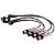 Kit Cabo E Vela Zafira 2.0 Sohc Mpfi 2001 Gasolina Bosch - Imagem 2