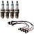 Kit Cabo E Vela Zafira 2.0 Sohc Mpfi 2001 Gasolina Bosch - Imagem 1