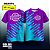 Camiseta Infantil Dry | Estampa colorida Total - Imagem 1