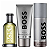 Hugo Boss Coffret Bottled 100ml Edt + Gel de Banho 100ml + Desodorante Spray 150ml - Masculino - Imagem 2