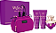 Versace Coffret Dylan Purple Pour Femme Edp 100ml + Bolsa + Body Lotion 100ml + Shower Gel 100ml Feminino - Imagem 1