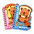 Caderno Capivara Fofo - Escolar - Rosa e Azul - Imagem 5