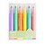 Marca Texto Pastel Suave Escolar Kit 6 Cores - Imagem 1