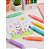 Marca Texto Pastel Suave Escolar Kit 6 Cores - Imagem 2