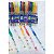 Caneta Gel Perfume Glitter Kit 6 Unidades - Imagem 3
