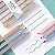 Kit Marca Texto Pastel Ponta Dupla 6 Cores - Imagem 2