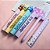 Caneta Kawaii com Régua Integrada 2 em 1 Colorida - Ursinhos - Kit 2 Unidades - Imagem 1