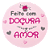 Adesivo - A Dieta Que Lute/ Feito Com Doçura/ Que A vida Seja Doce - 6x6cm - Kit com 100 e 200 Unidades - Imagem 1