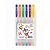 Kit 6 Canetas Coloridas Shiny Color CQ718-6 - Imagem 1