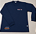 Camiseta Manga Longa Mater dei azul - Imagem 1