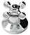 ACABAMENTO PARA REGISTRO CHUVEIRO C35 - METAL - Imagem 2
