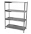 ESTANTE AÇO INOX (4 PLANOS) - 1,20X0,50X1,85M - (NOVO) - Imagem 1