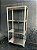 Estante inox 88x40x167 semi nova - Imagem 2