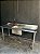 pia inox 170x70x85 semi nova cuba central - Imagem 2