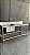 pia inox 180x70x85 semi nova cuba funda a esquerda - Imagem 1