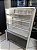 Vitrine Refrigerada Confeitaria 0,74m Linha Aurora GPEA-075 PR Preta Gelopar - Vidro Reto + Iluminação LED SEMI NOVA - Imagem 3