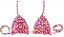 Top Cortininha Com Babadinho , Pink/Amarelo - Imagem 1