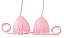 Top Cortininha Com Babadinho , Rosa Candy - Imagem 1
