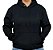 Blusa Moletom Canguru, Masculino/Feminino, Unissex, Preto - Imagem 1