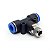 TEE M. Giratório para tubo 8 mm com rosca 1/8 BSP - Imagem 1