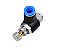 Regulador de Fluxo Tubo 6mm x 1/4 NPT - Imagem 1