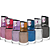 Kit 7 Esmaltes Coleção Metal Cores Metalizadas 10ml Cora - Imagem 1