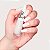 Kit 5 Esmaltes Brancos Coleção A Cor da Sua Moda Francesinha Impala - Imagem 3