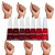 Kit 10 Esmaltes Sortidos Atacado Manicure Risque - Imagem 4