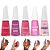 Kit 5 Esmaltes Tons Rosas Cremosos Cintilante Risque - Imagem 1