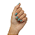 Esmalte Coleção Essencial Cor Verde Inspiração Divina Cremoso 8ml Risque - Imagem 4