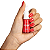 Esmalte Coleção Essencial Cor Vermelho Felicidade Cremoso 8ml Risque - Imagem 2