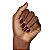 Esmalte Coleção Essencial Cor Vinho Tâmara Cremoso 8ml Risque - Imagem 3