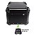 Baú Traseiro Para Moto Alumínio 65 Litros Suporte Universal Impermeável Reforçado Seguro Bagageiro Universal Top Case Grande Comporta 2 Capacetes Grande Capacidade - Imagem 8