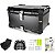 Baú Traseiro Para Moto Alumínio 65 Litros Suporte Universal Impermeável Reforçado Seguro Bagageiro Universal Top Case Grande Comporta 2 Capacetes Grande Capacidade - Imagem 7