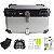 Baú Traseiro Para Moto Alumínio 65 Litros Suporte Universal Impermeável Reforçado Seguro Bagageiro Universal Top Case Grande Comporta 2 Capacetes Grande Capacidade - Imagem 5