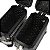 Par Baús Laterais Moto 38L Alumínio Chapa Lisa com Suporte Universal Impermeável, Reforçado, com Trava de Segurança e Forro Interno PU Par Alforjes Alumínio Preto ou Prata Adaptável Bauletos Grandes Viagem Lateral Top Case Kit 2 Unidades - Imagem 2