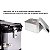 Par Baús Laterais Moto 38L Alumínio Chapa Lisa com Suporte Universal Impermeável, Reforçado, com Trava de Segurança e Forro Interno PU Par Alforjes Alumínio Preto ou Prata Adaptável Bauletos Grandes Viagem Lateral Top Case Kit 2 Unidades - Imagem 3