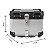 Baú Traseiro Moto Alumínio 55L com Suporte Universal Impermeável Reforçado Top Case Touring Grande Capacidade com Trava de Segurança e Chave Dupla Preto ou Prata - Imagem 3