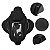 Alforge Bolsa Tanque Moto Universal Mala Viagem Imperméavel Com Imã e Alças Amarração Tanque de Combustível Moto - Imagem 4