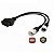 Cabo OBD2 Adaptador para Motos Yamaha 3 e 4 Pinos Conversor Diagnóstico ECU Injeção Eletrônica Compatível com Scanner Automotivo 16 Pinos - Imagem 1