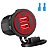 Tomada USB Veicular Dupla Carregador Rápido 12V 24V - Imagem 5