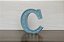 Letra C Luminosa em MDF com LED - Decoração Divertida - Imagem 3