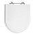 Tampa de Vaso Smart Branco Tampa para Vaso Celite Madeira Laqueada - Imagem 1