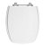 Tampa de Vaso Stylus Branco Tampa para Vaso Celite de Madeira Laqueada - Imagem 1